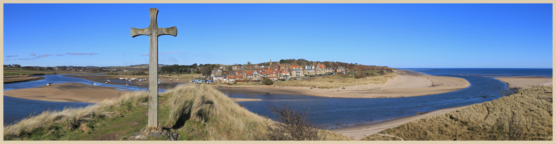 alnmouth panorama