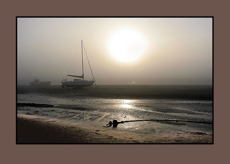 alnmouth sea fret late afternoon