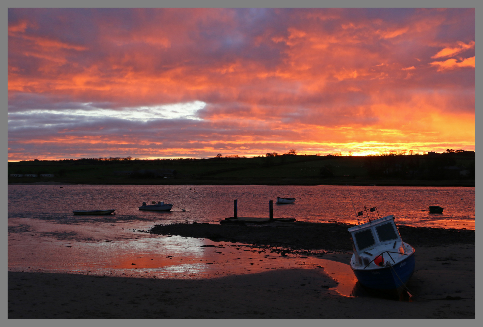 Alnmouth sunset 11c