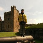 Alnwick Castle - mein Sohn auf den SpurenHarry Potters...