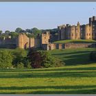 Alnwick castle Northumberland from the north
