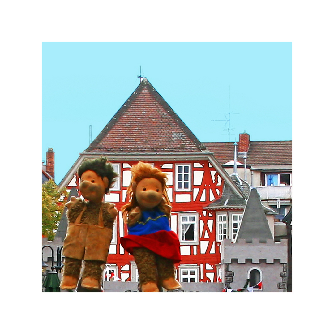 Alo und Ela auf dem Winzerfest