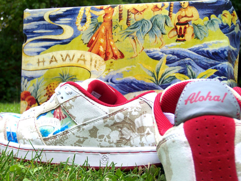 Aloha sneakers!