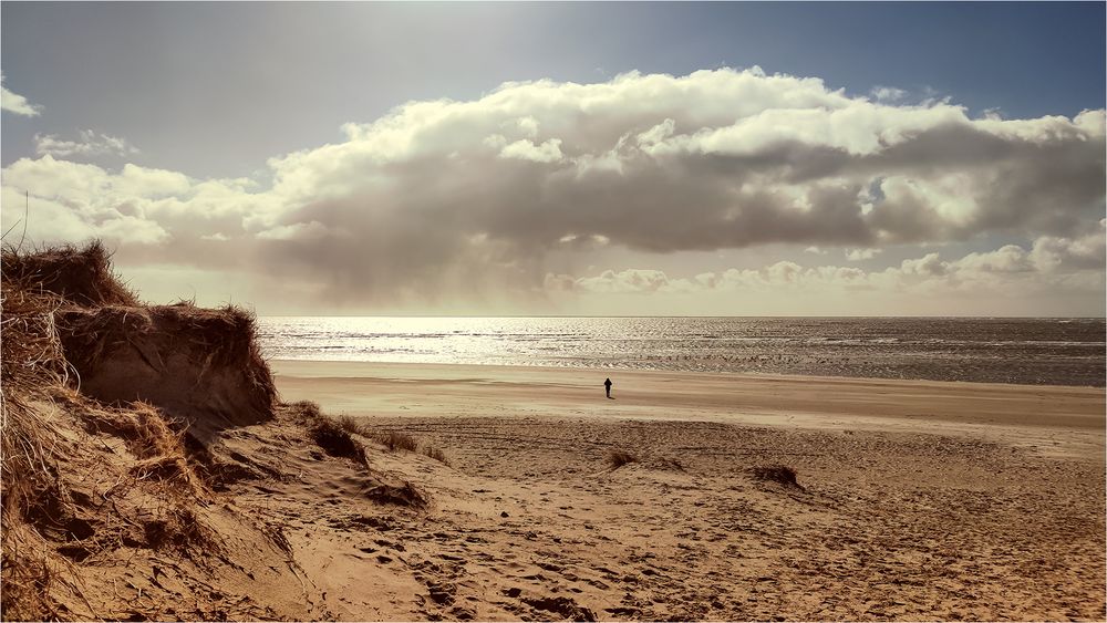 Alone at the beach