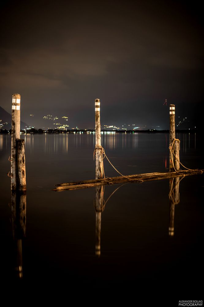 "Alone at the lake"