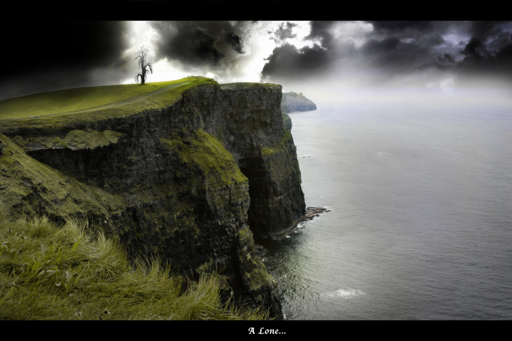 Alone - Cliffs of Moher -