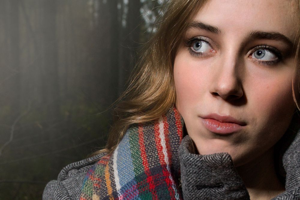Alone in the dark Foto & Bild | wald, outdoor, herbst Bilder auf ...