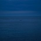alone in the dark..and in the sea...