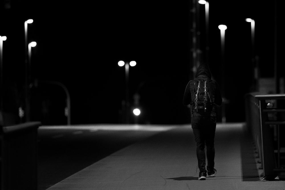 alone in the night