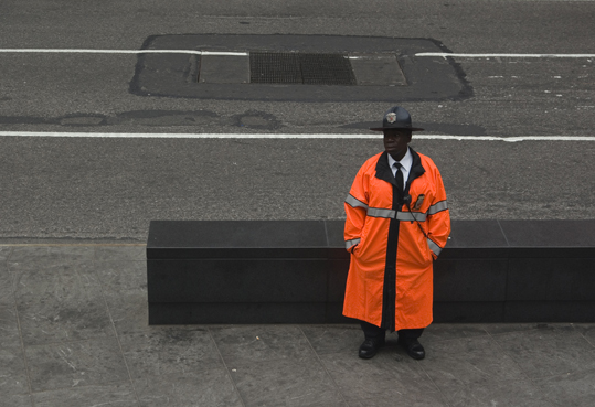 Alone in Times Square