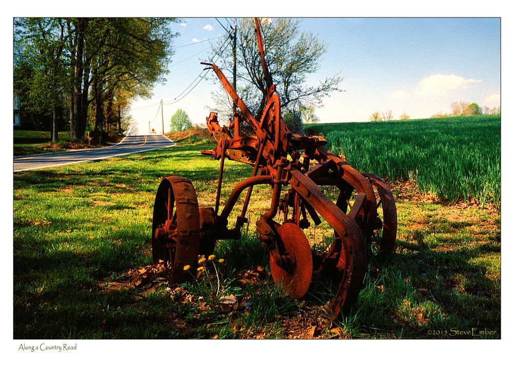 Along a Country Road...