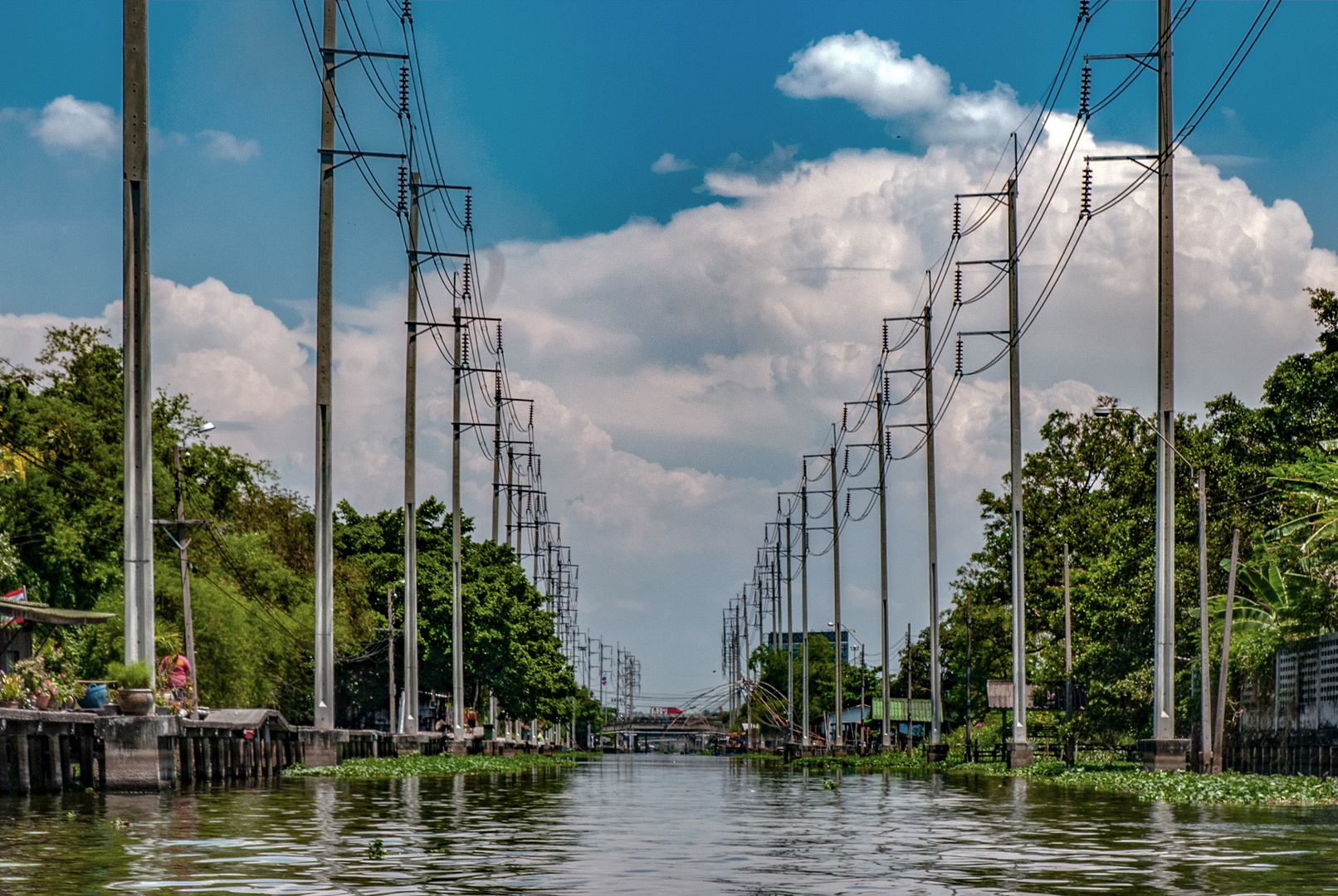 Along a Klong near Minburi