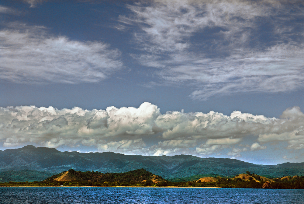 Along the coast of Rinca