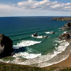 Along the Cornish Coastpath - Bedruthan Steps