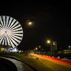 Along the ferris wheel