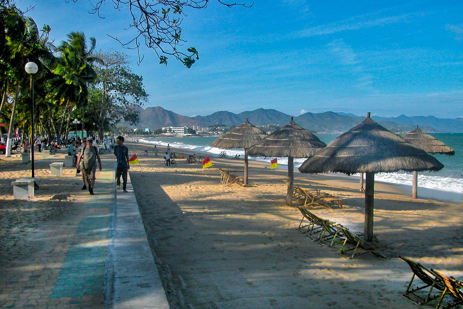 Along the Nha Trang beach