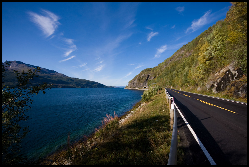 Along the Norwegian coast