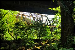 Along the Potomac No.2 - The Railroad Bridges at Harpers Ferry