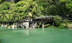 Along the Tadami River  