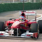 Alonso bei F1 Testfahrten