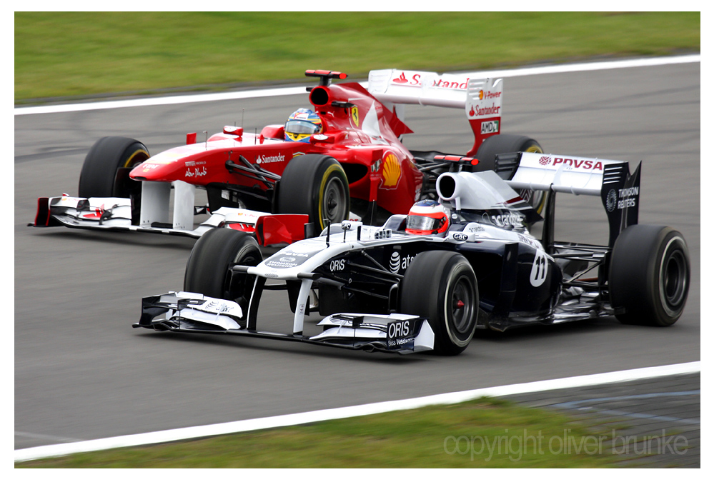 Alonso vs. Barrichello, N´ring 2011