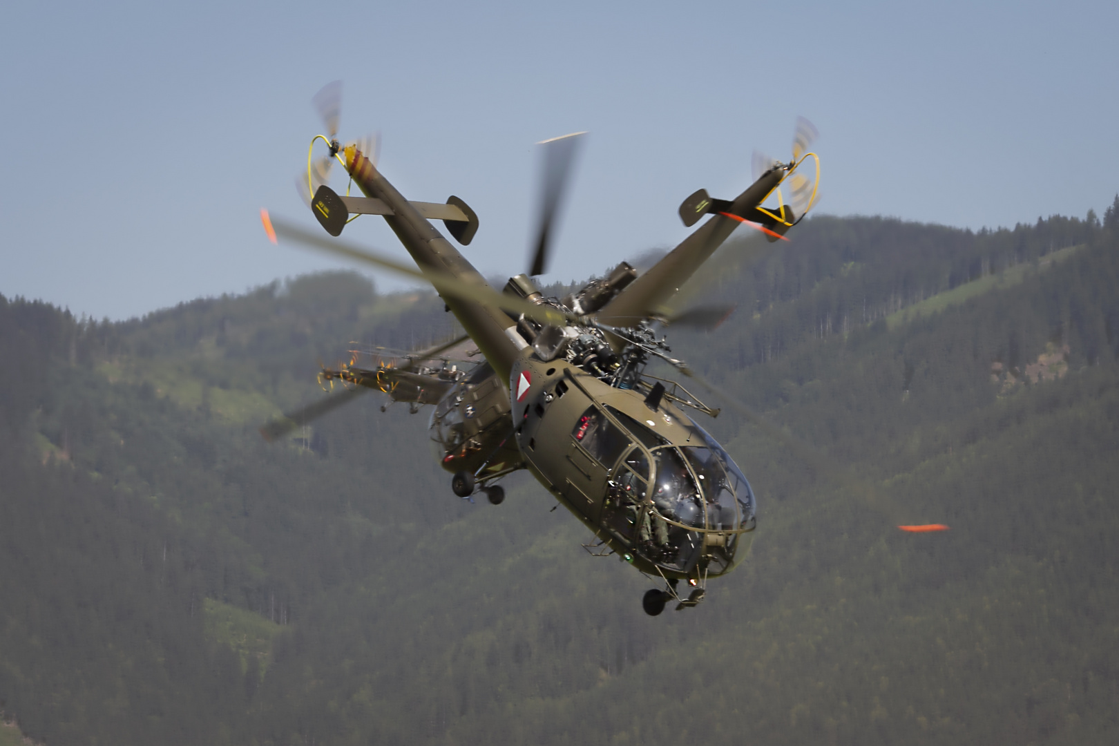 Alouette Hubschrauber des Österreichischen Heeres