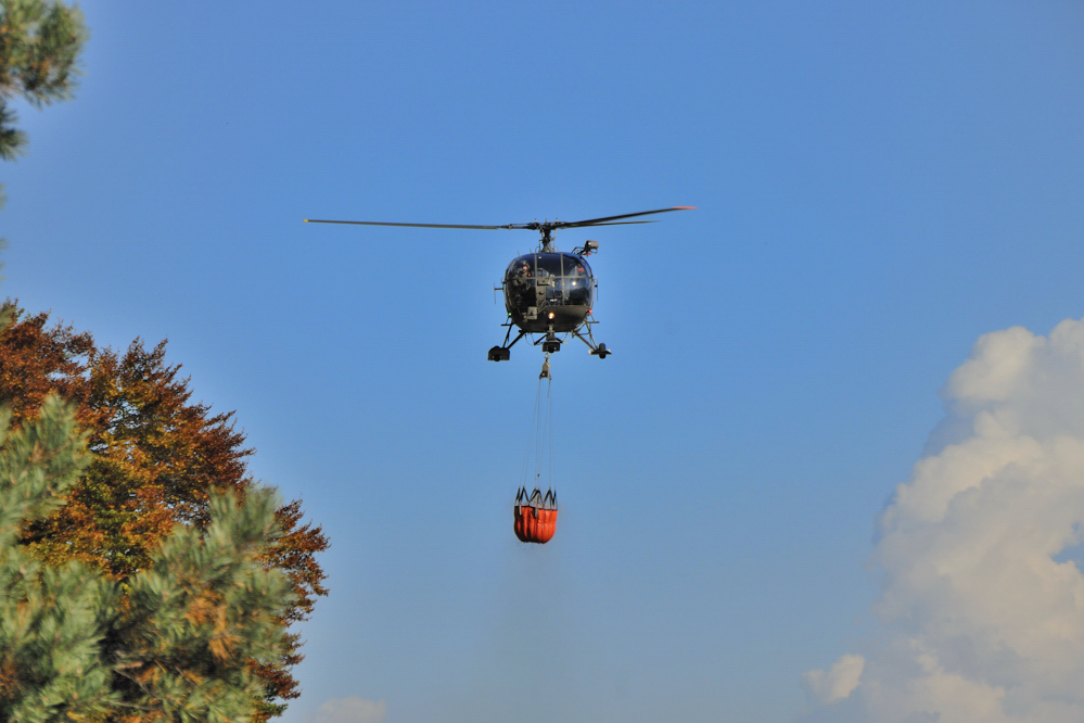 Alouette III powered by AAF