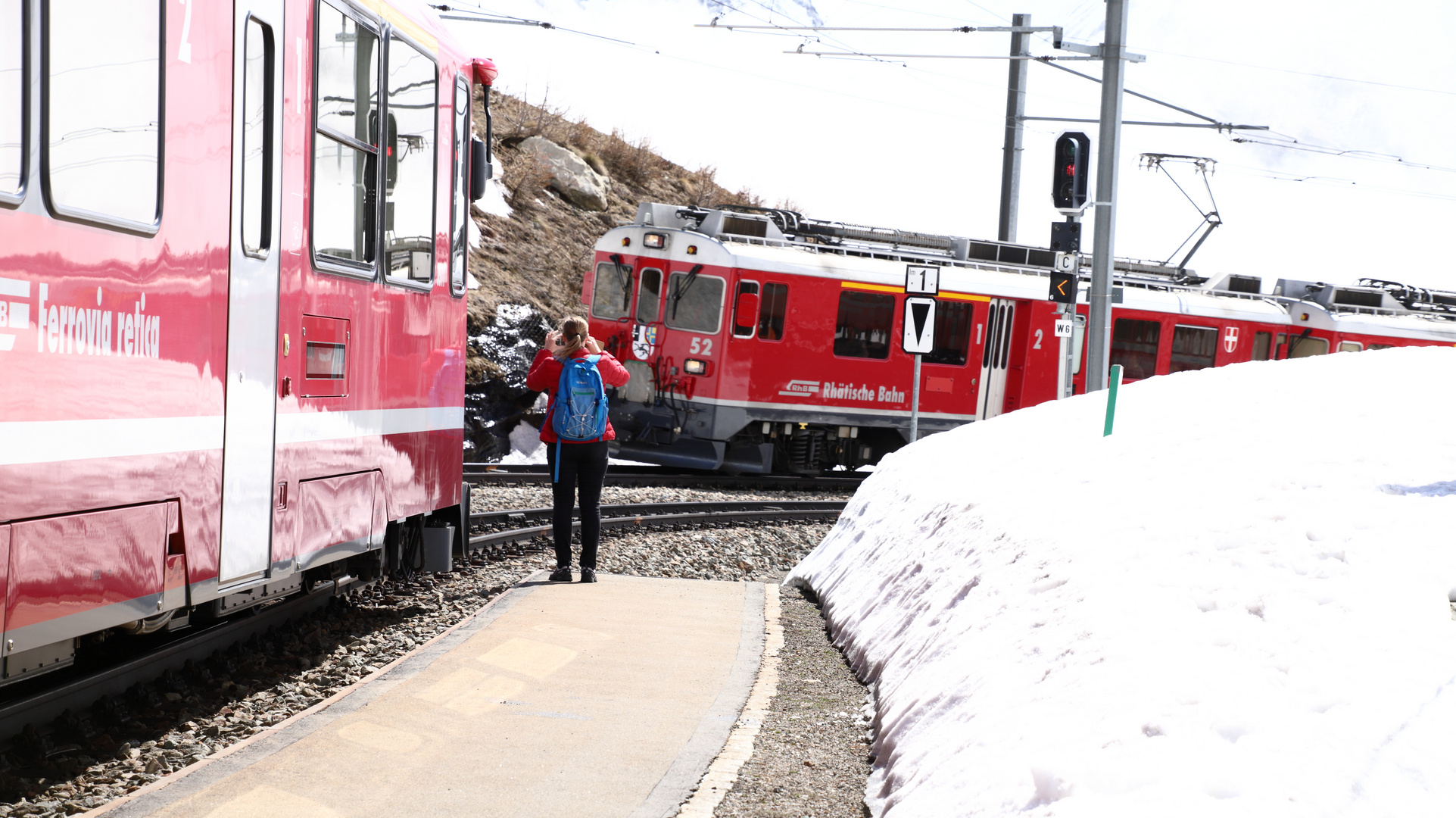 Alp Grüm....unser Gegenzug