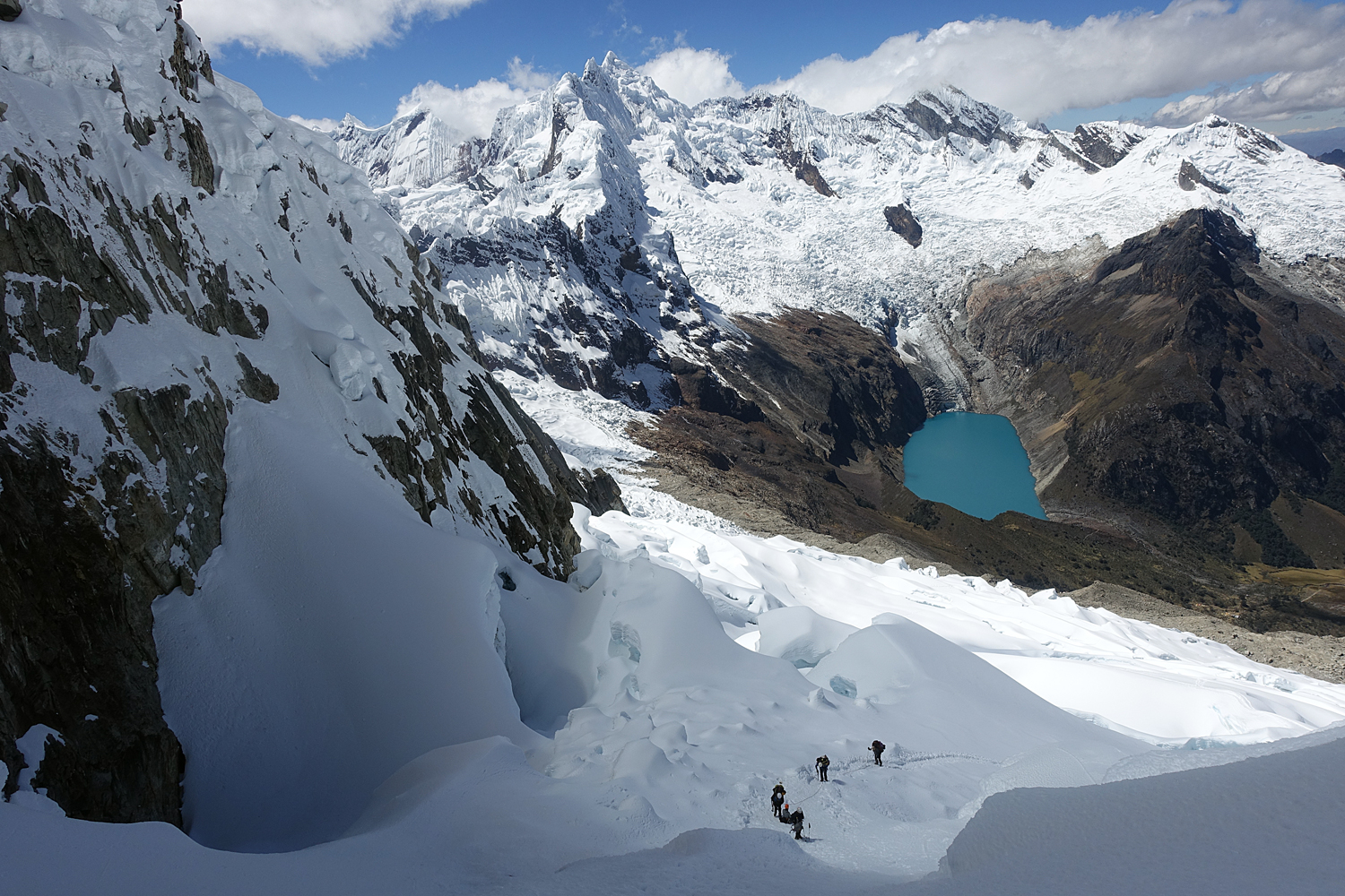 Alpamayo - Der Weg zum Highcamp