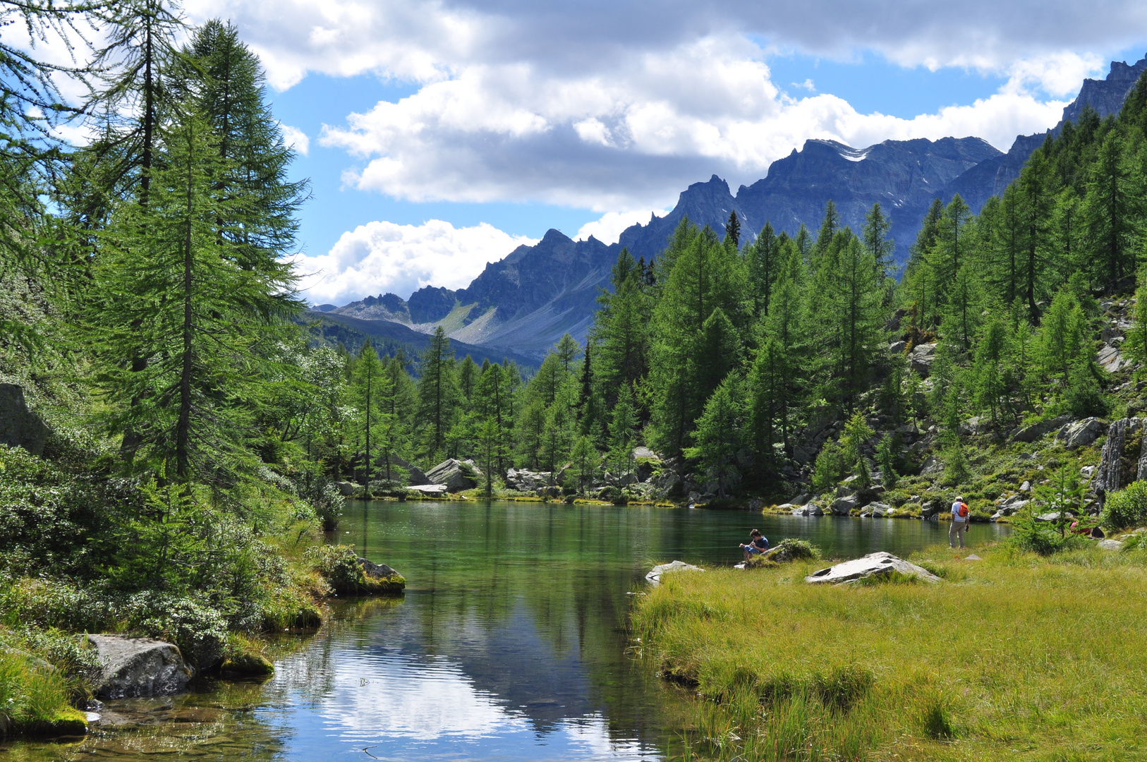 Alpe Devero il lago delle streghe