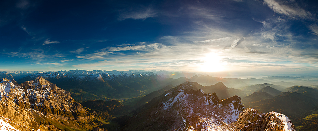 Alpen - Blick