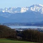 Alpen hinter dem Sempachersee