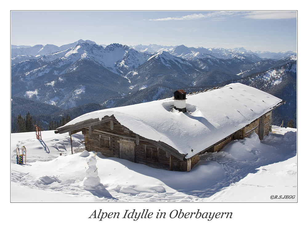 alpen idylle