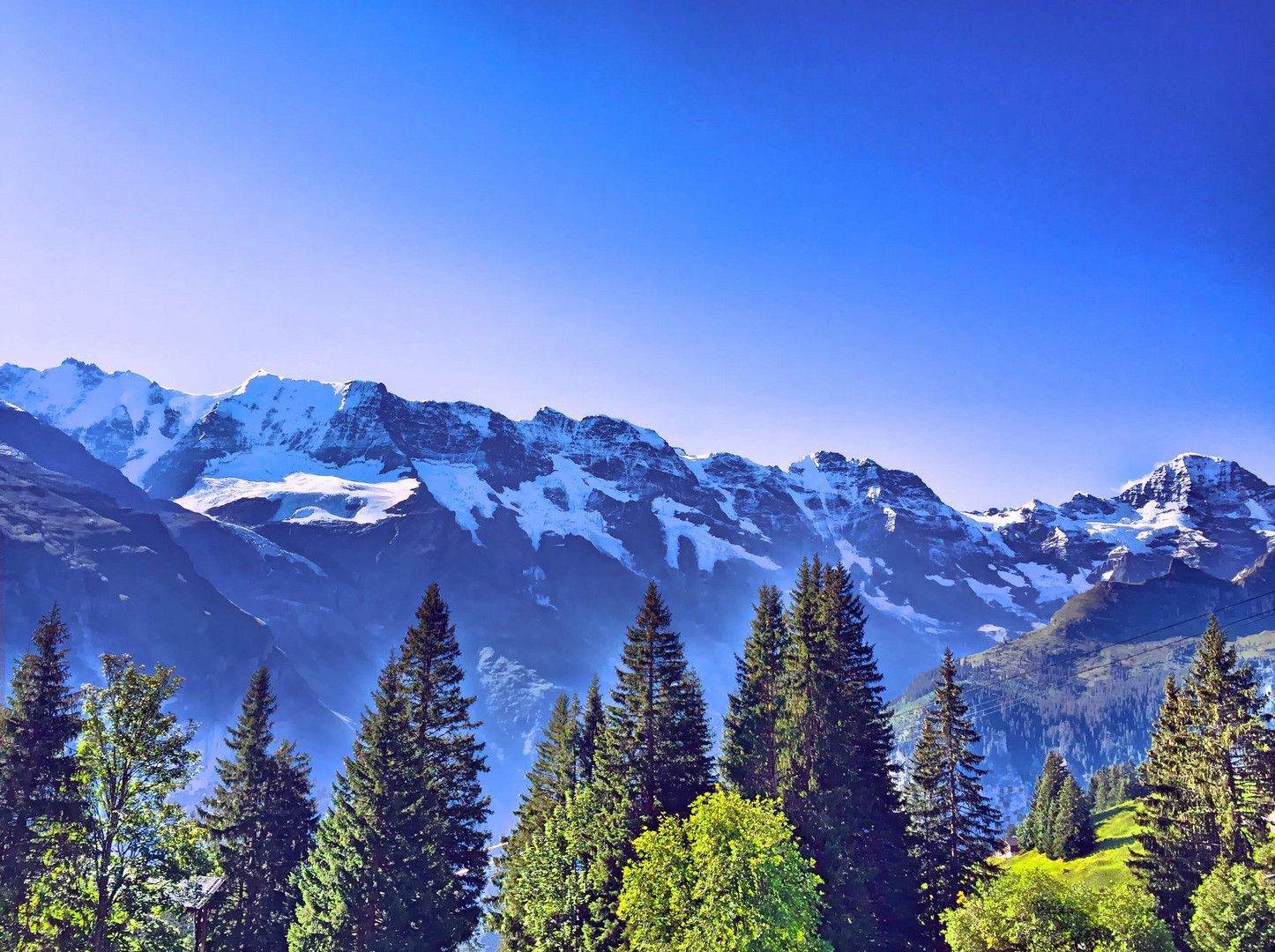 Alpen im Berner Oberland