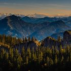 Alpen im Föhn