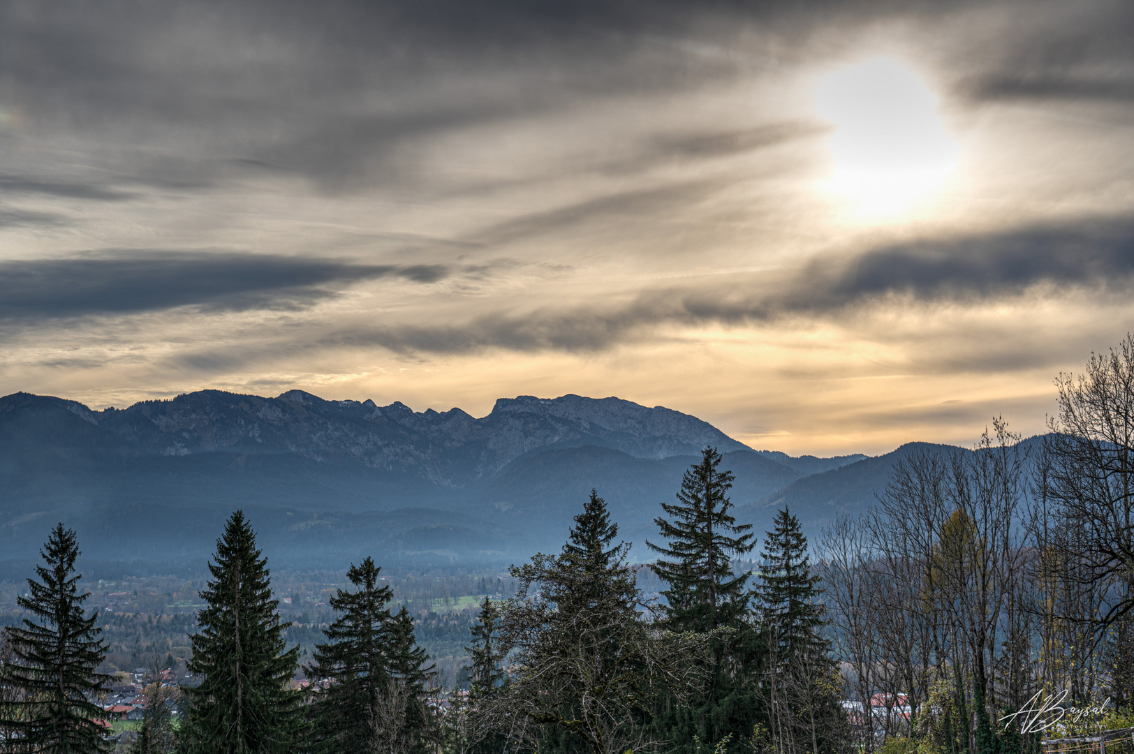 Alpen im Herbst