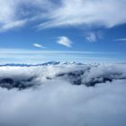 Alpen im Nebel