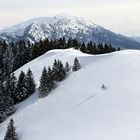 Alpen im Schnee