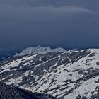 Alpen im Schnee