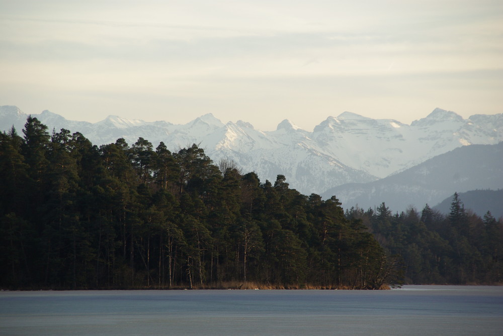 Alpen im Winter