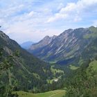 Alpen in der Nähe von Oberstdorf