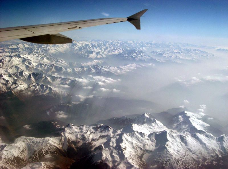 Alpen in X tausend Metern Höhe