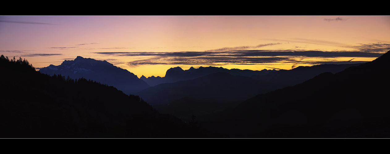 ... Alpen-Panorama ...