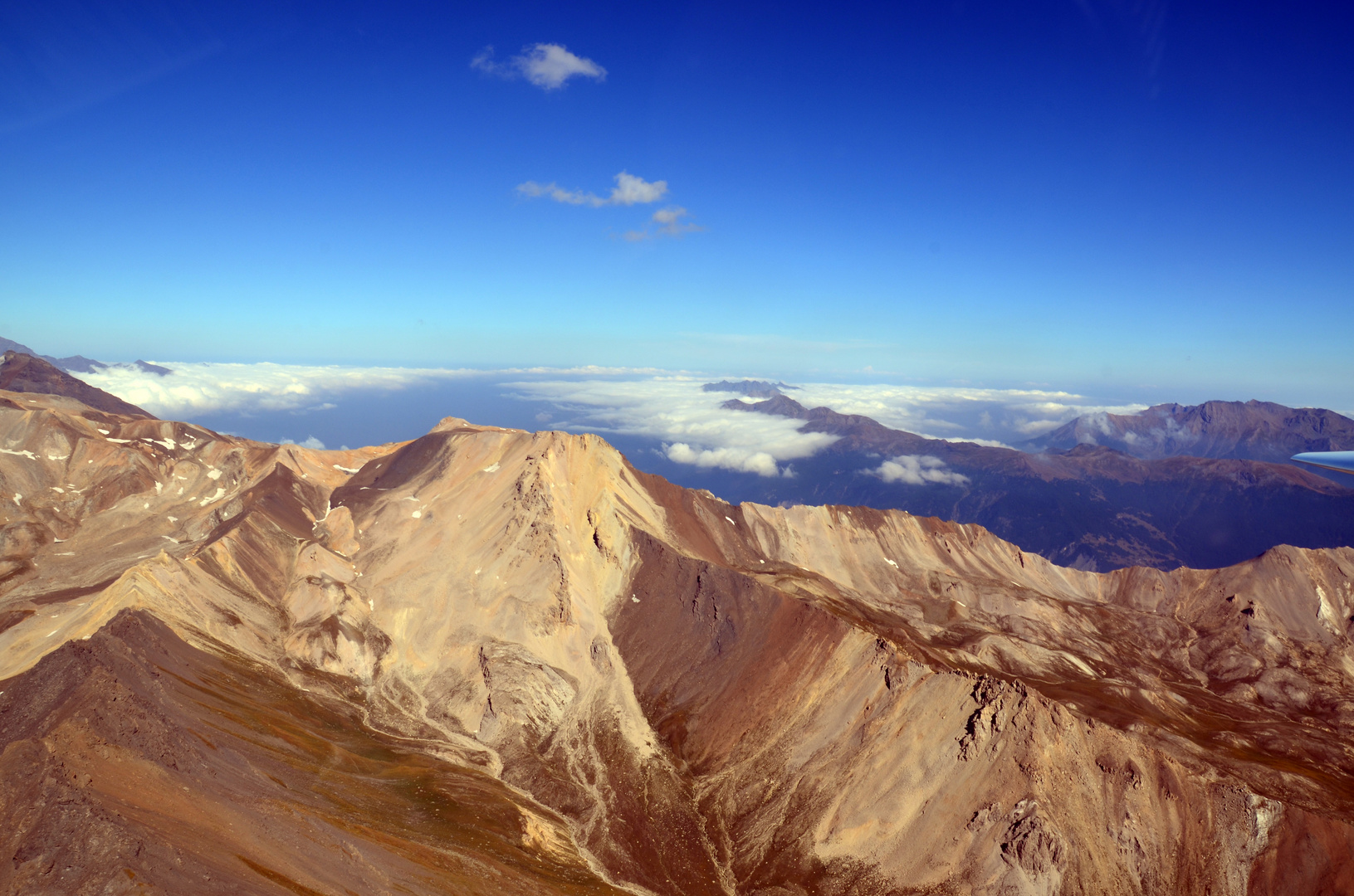 Alpen-Region an der Grenze zu Italien