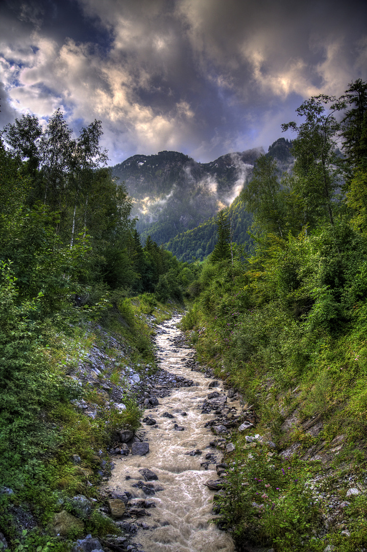 Alpen Schauer