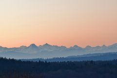 Alpen Sonnenaufgang