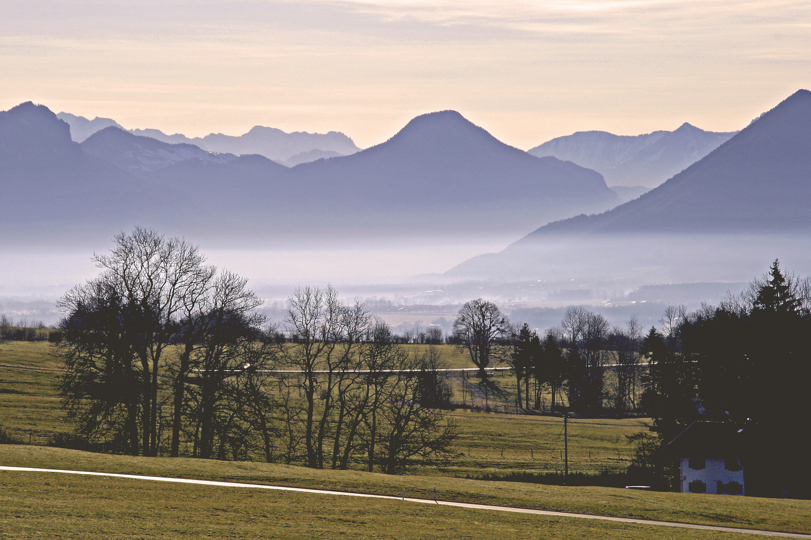 Alpen südlich von Bayrischzell