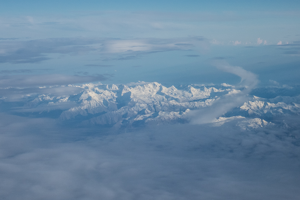 Alpen von oben 3