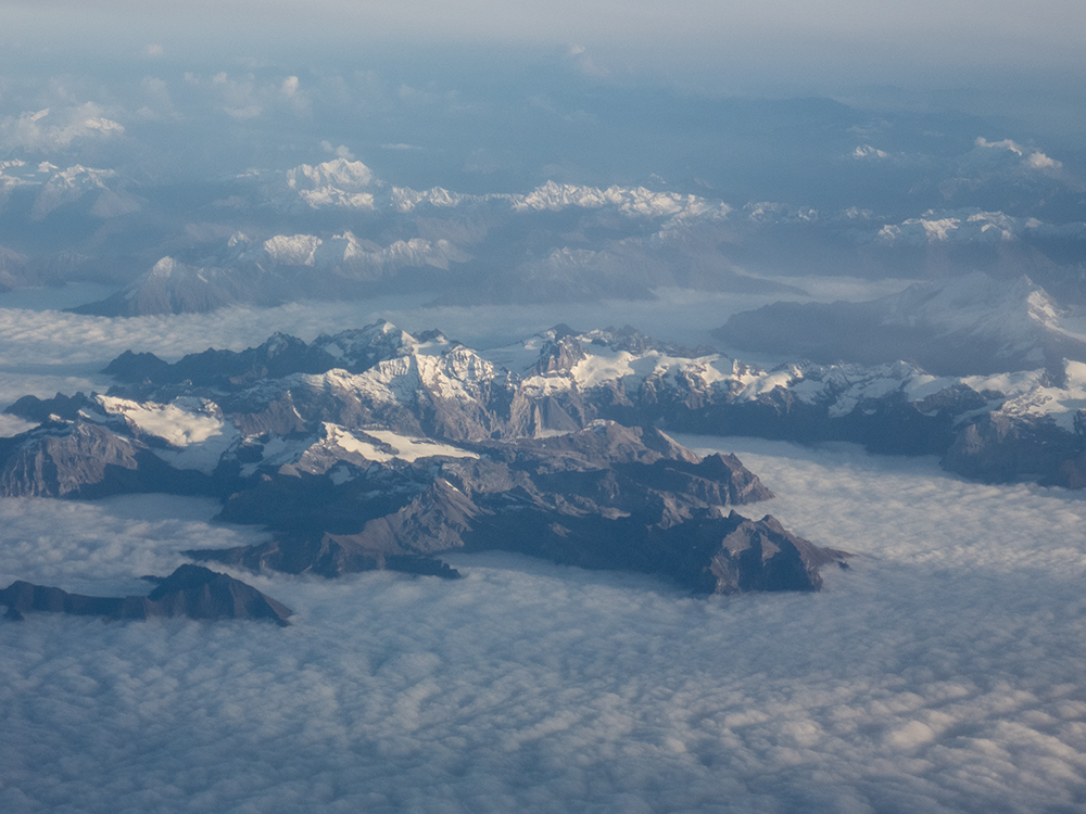 Alpen von oben 4