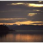 Alpenblick am Abend